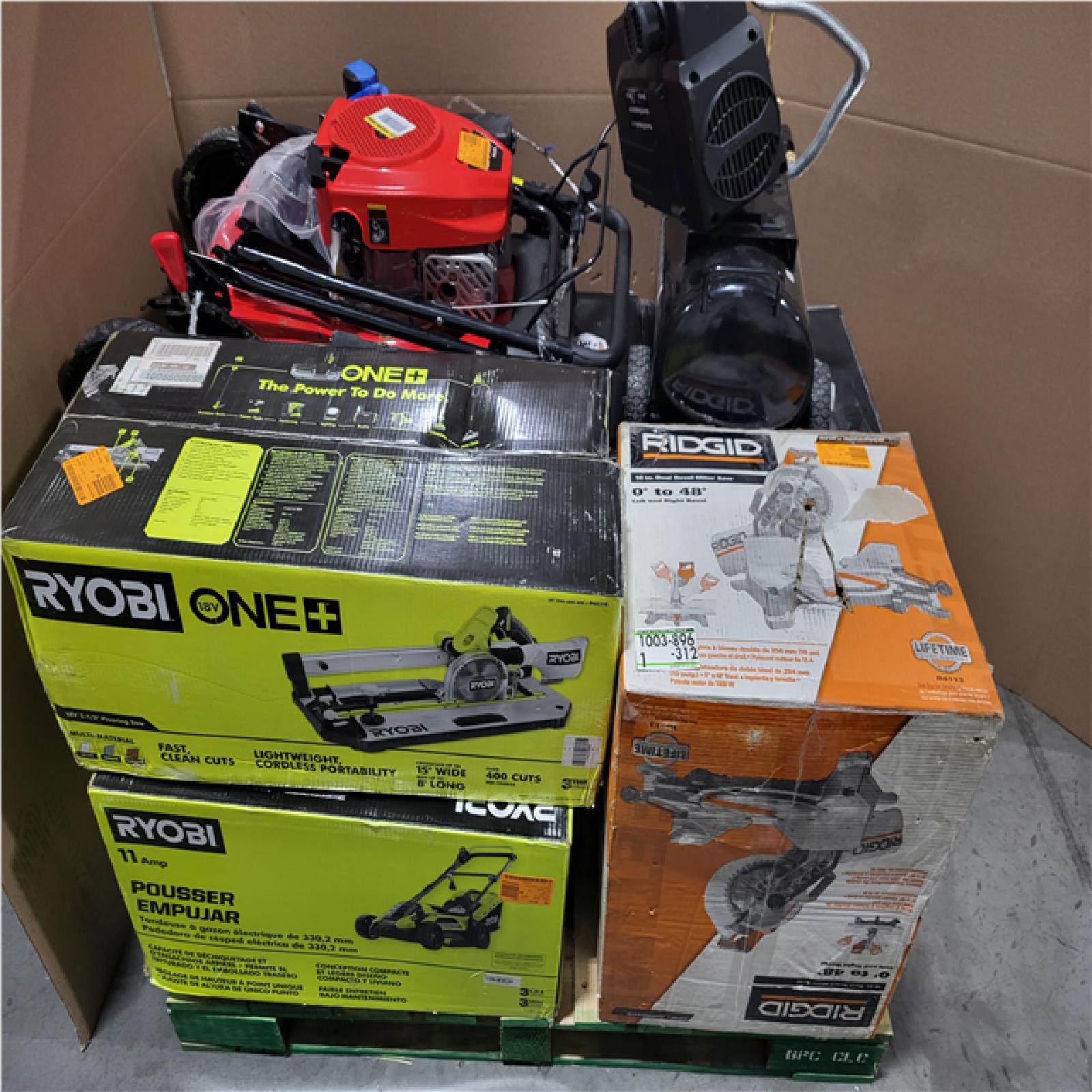 CALIFORNIA AS-IS OUTDOOR POWER EQUIPMENT