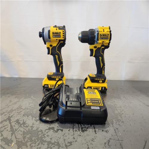 AS-IS- DEWALT ATOMIC 20-Volt MAX Lithium-Ion Cordless Combo Kit
