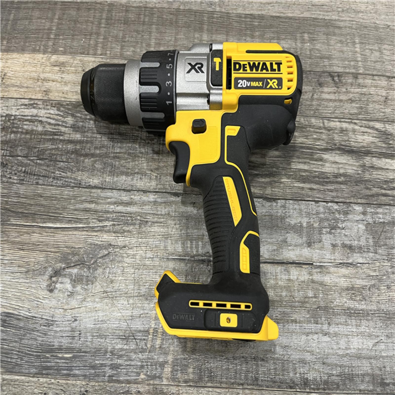 AS-IS DEWALT 20V MAX XR Cordless Brushless 3-Speed 1/2 in. Hammer Drill (Tool Only)