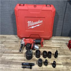 Houston Location AS-IS Milwaukee 18V Lithium-Ion Cordless FORCE LOGIC 1/2 in.-2 in. 6 Ton Knockout Tool