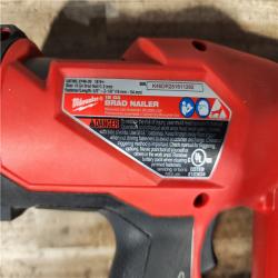 HOUSTON LOCATION - AS-IS Milwaukee FUEL 18-Volt Lithium-Ion Brushless Cordless Gen II 18-Gauge Brad Nailer (Tool-Only)