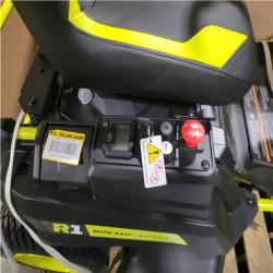 CALIFORNIA AS-IS RYOBI 80V BRUSHLESS R1 30 ELETRIC SIT DOWN LAWN MOWER