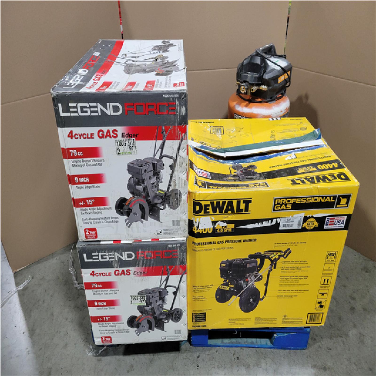 CALIFORNIA AS-IS OUTDOOR POWER EQUIPMENT