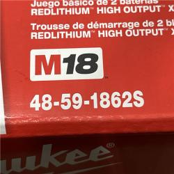 NEW - Milwaukee 18-Volt Lithium-Ion High Output Starter Kit