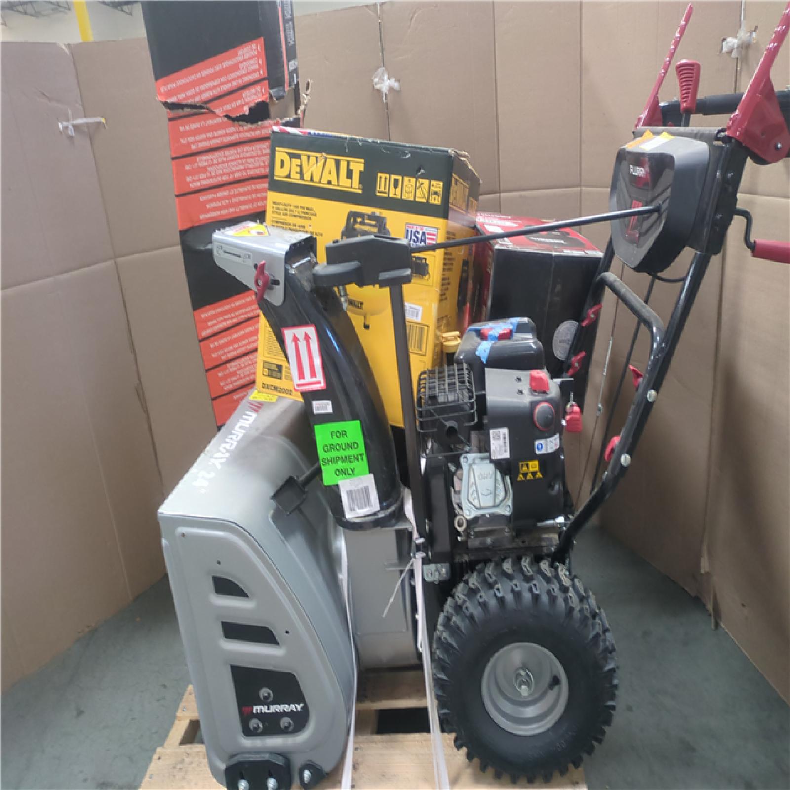 CALIFORNIA AS-IS OUTDOOR POWER EQUIPMENT