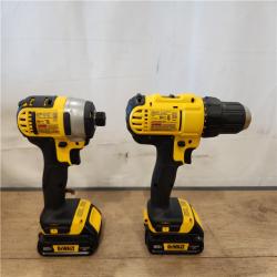 AS-IS- DEWALT 20V MAX Cordless Drill/Impact 2 Tool Combo Kit