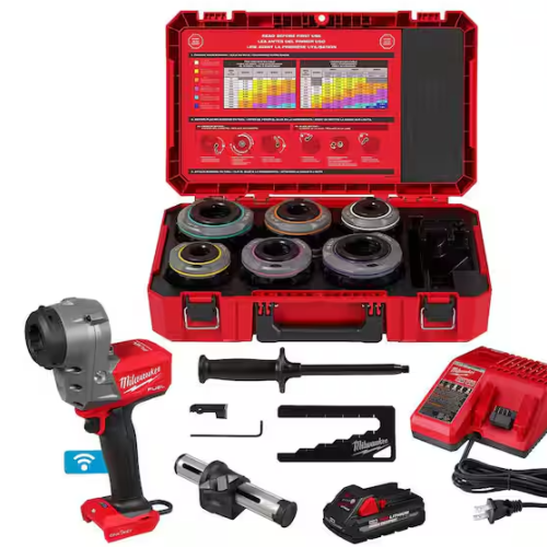 NEW MILWAUKEE M18 FUEL 18V Lithium-Ion Cordless Covered Conductor Cable Stripper Kit