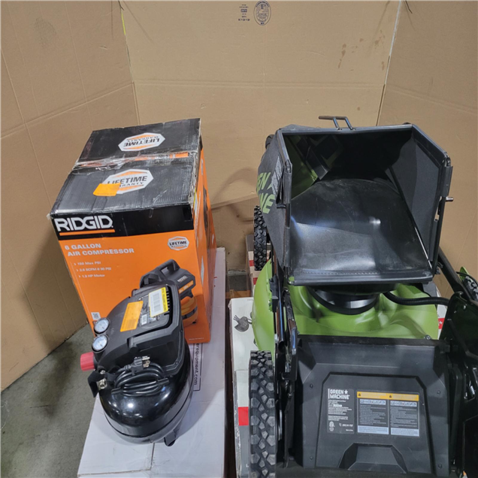 CALIFORNIA AS-IS OUTDOOR POWER EQUIPMENT