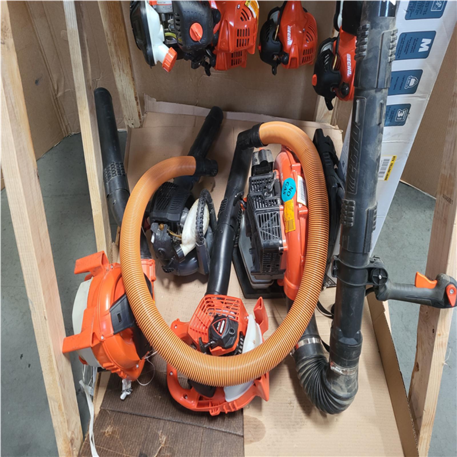 CALIFORNIA AS-IS OUTDOOR POWER EQUIPMENT