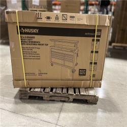 DALLAS LOCATION- Husky 52 in. W x 25 in. D Heavy Duty 9-Drawer Mobile Workbench