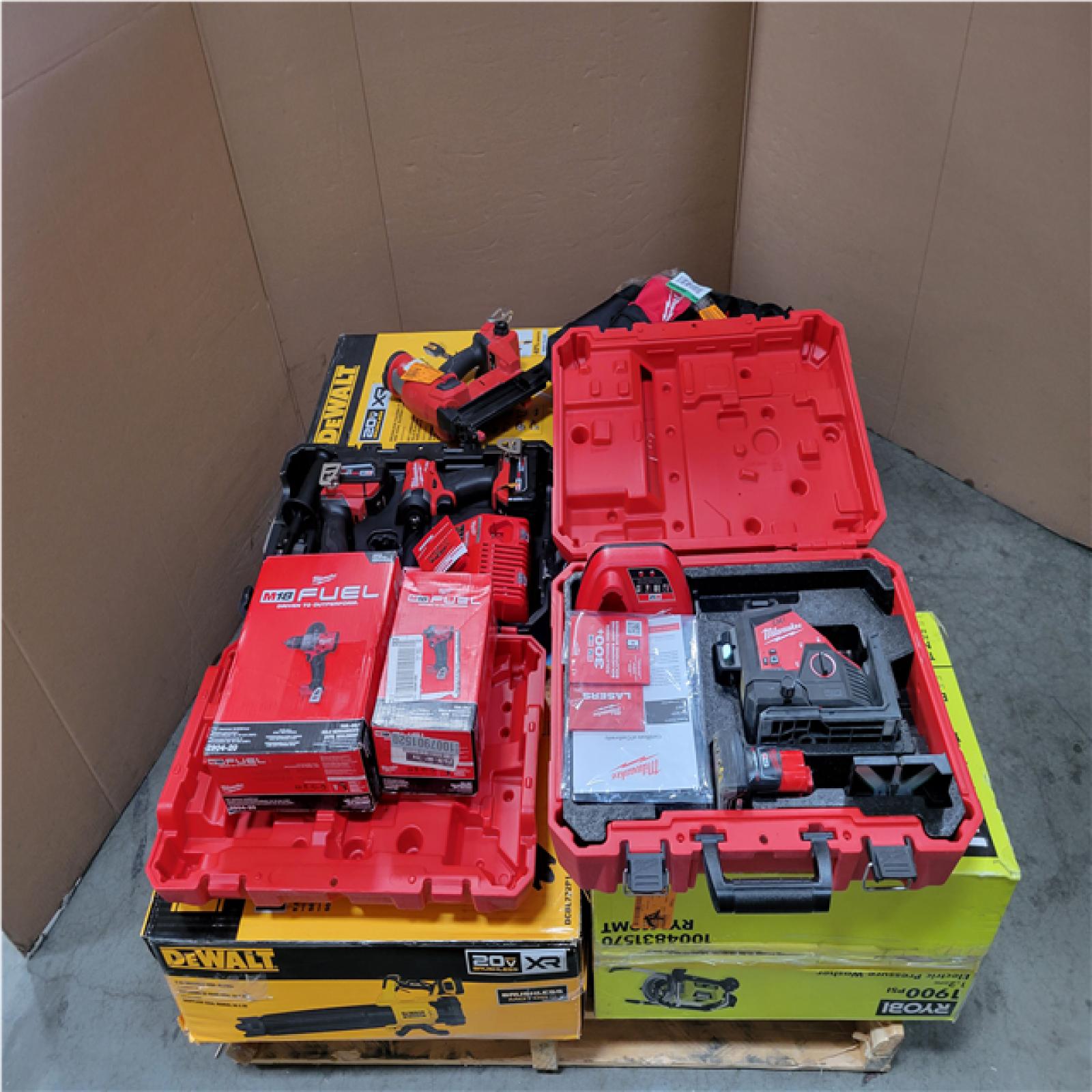 CALIFORNIA AS-IS TOOL PALLET