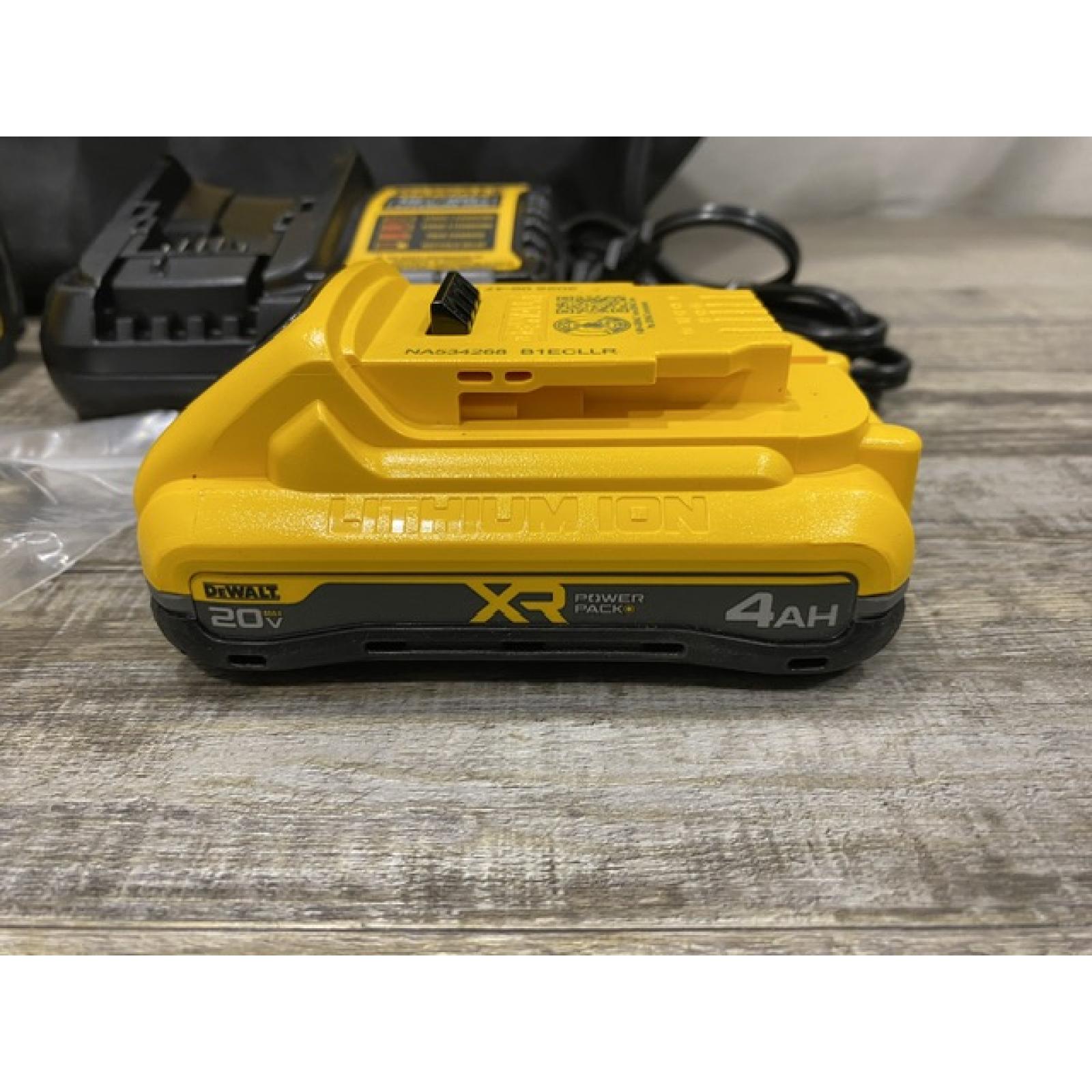 AS-IS DEWALT 20V MAX XR Lithium-Ion Brushless Cordless 3-Speed High Torque 1/4 in. Impact Driver Kit