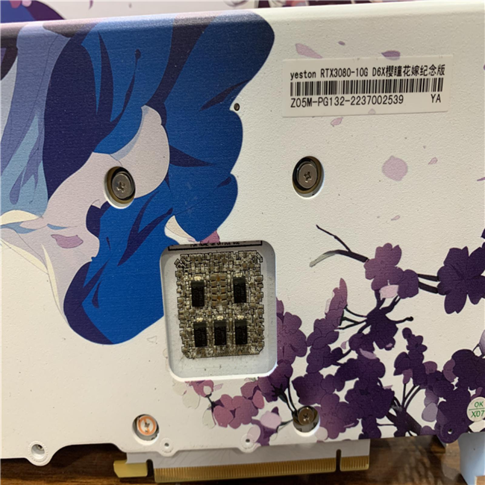 AS-IS Yeston GeForce RTX 3080 10G GDDR6X Graphics card