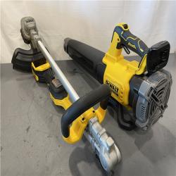 AS-IS - DEWALT 20V MAX Cordless Battery Powered String Trimmer & Blower Combo Kit