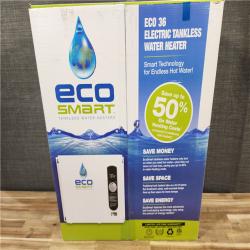 HOUSTON LOCATION - AS-IS (NEW) ECO36 TANKLESS ELECTRIC WATER HEATER
