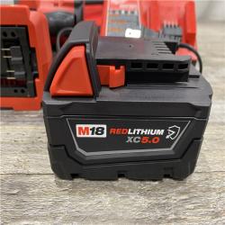 AS-IS Milwaukee FUEL 18V Lithium-Ion Brushless Cordless 1/2 in. Impact Wrench w/Friction Ring Kit