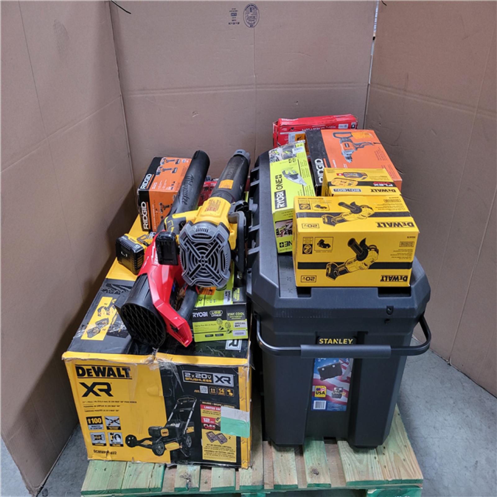 CALIFORNIA AS-IS TOOL PALLET