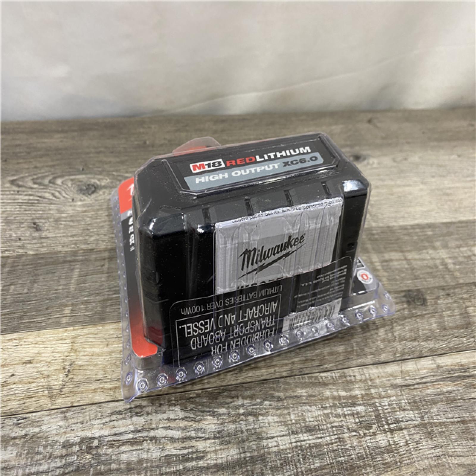 NEW - Milwaukee 18-Volt Lithium-Ion High Output Battery Pack 6.0Ah