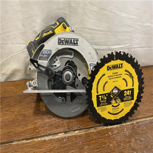 AS-IS DEWALT 20-Volt MAX 7-1/4 in. Cordless Circular Saw (Tool Only)