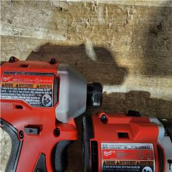 Houston Location AS-IS Milwaukee Drill Driver and Impact Driver and Hackzall and Battery