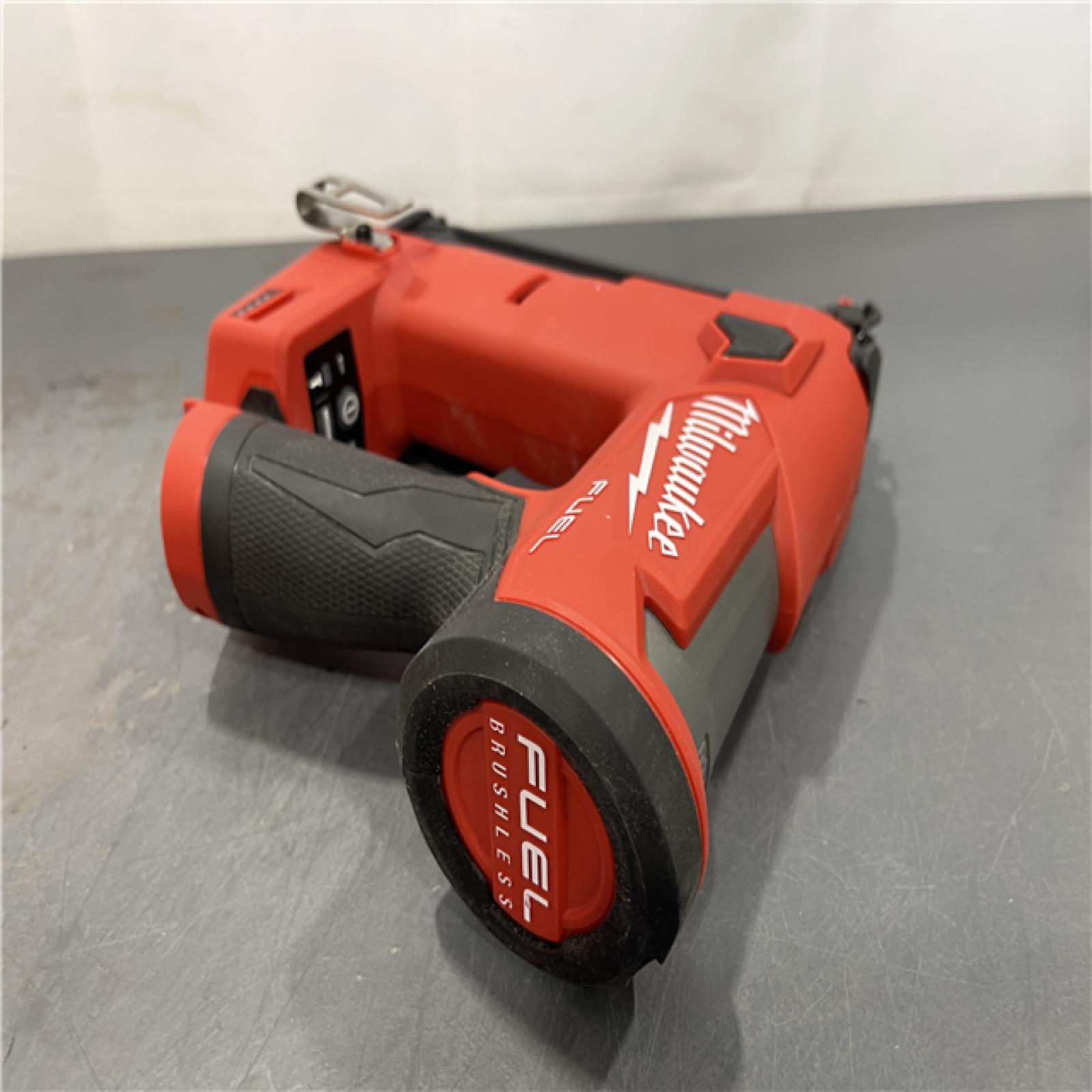 AS-IS - M12 FUEL 12-Volt Lithium-Ion Brushless Cordless 18-Guage Compact Brad Nailer