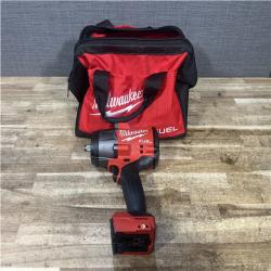 Houston Location AS-IS Milwaukee FUEL 18V Lithium-Ion Brushless Cordless 1/2 in. Impact Wrench with Friction Ring (Tool-Only)