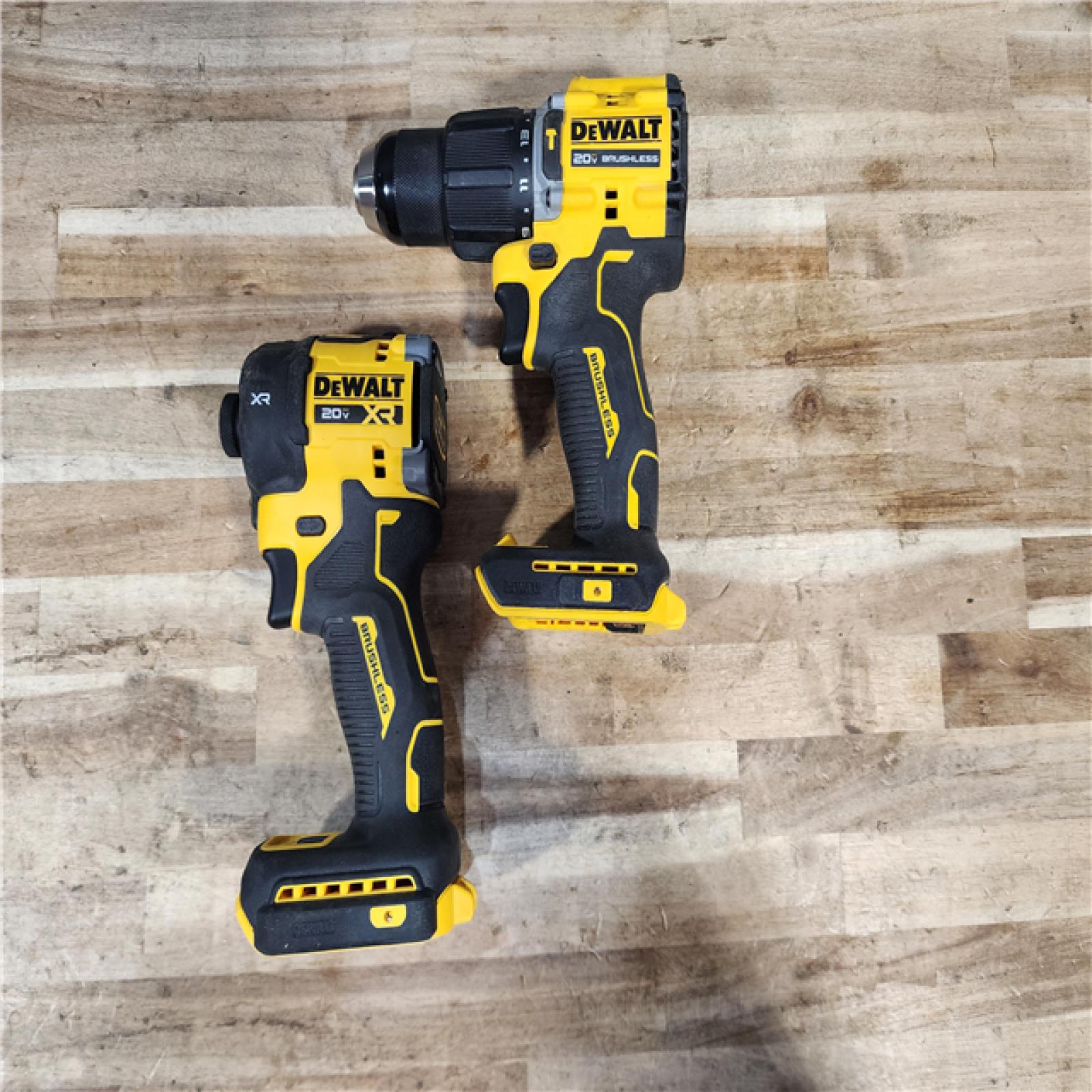 HOUSTON LOCATION - AS-IS DEWALT 2 TOOL COMBO KIT W/ (2) BATTERY & CHARGER