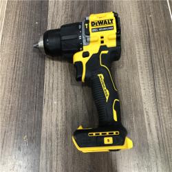 AS-IS DEWALT ATOMIC 20-Volt MAX Brushless Cordless 1/2 in. Hammer Drill (Tool-Only)