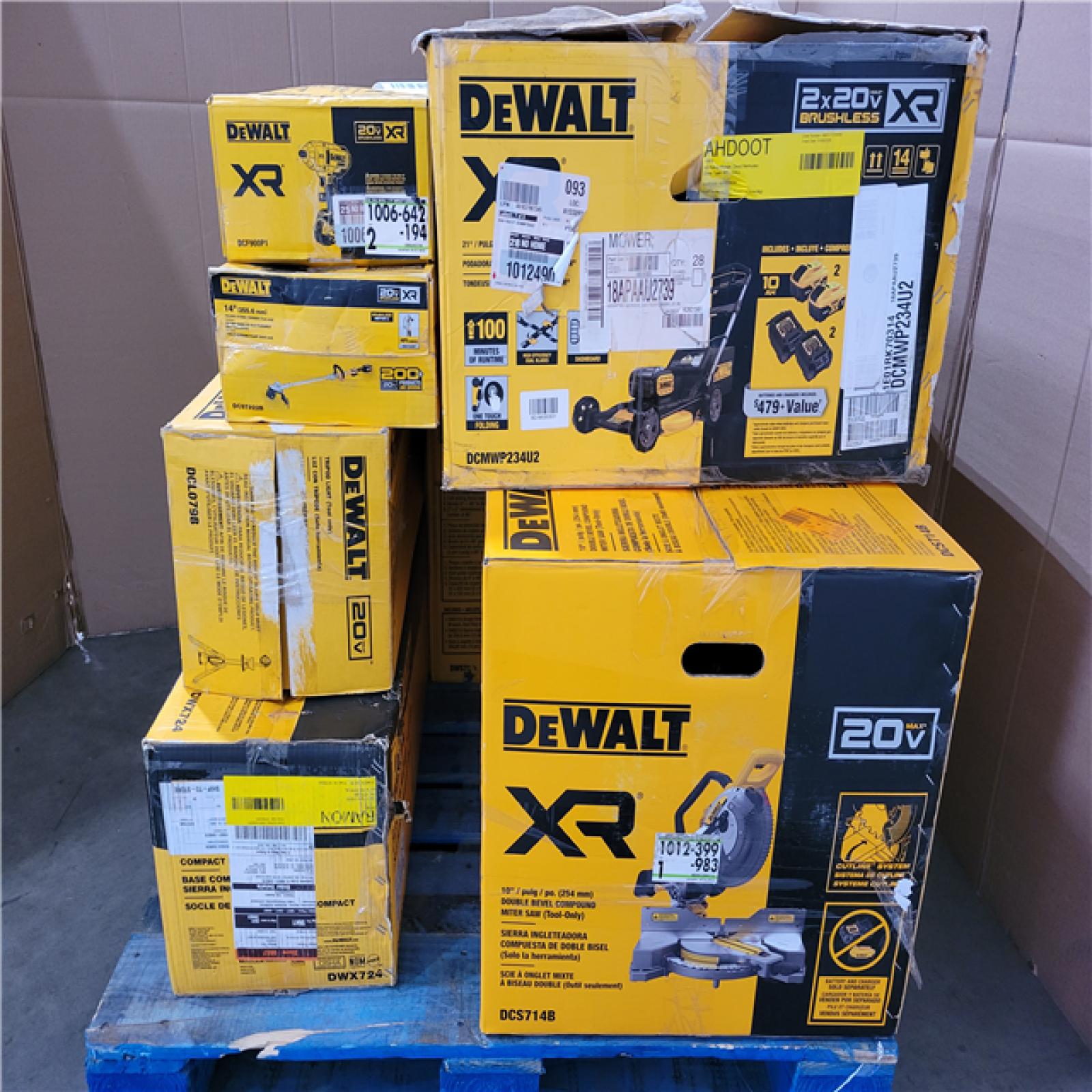 CALIFORNIA AS-IS TOOL PALLET