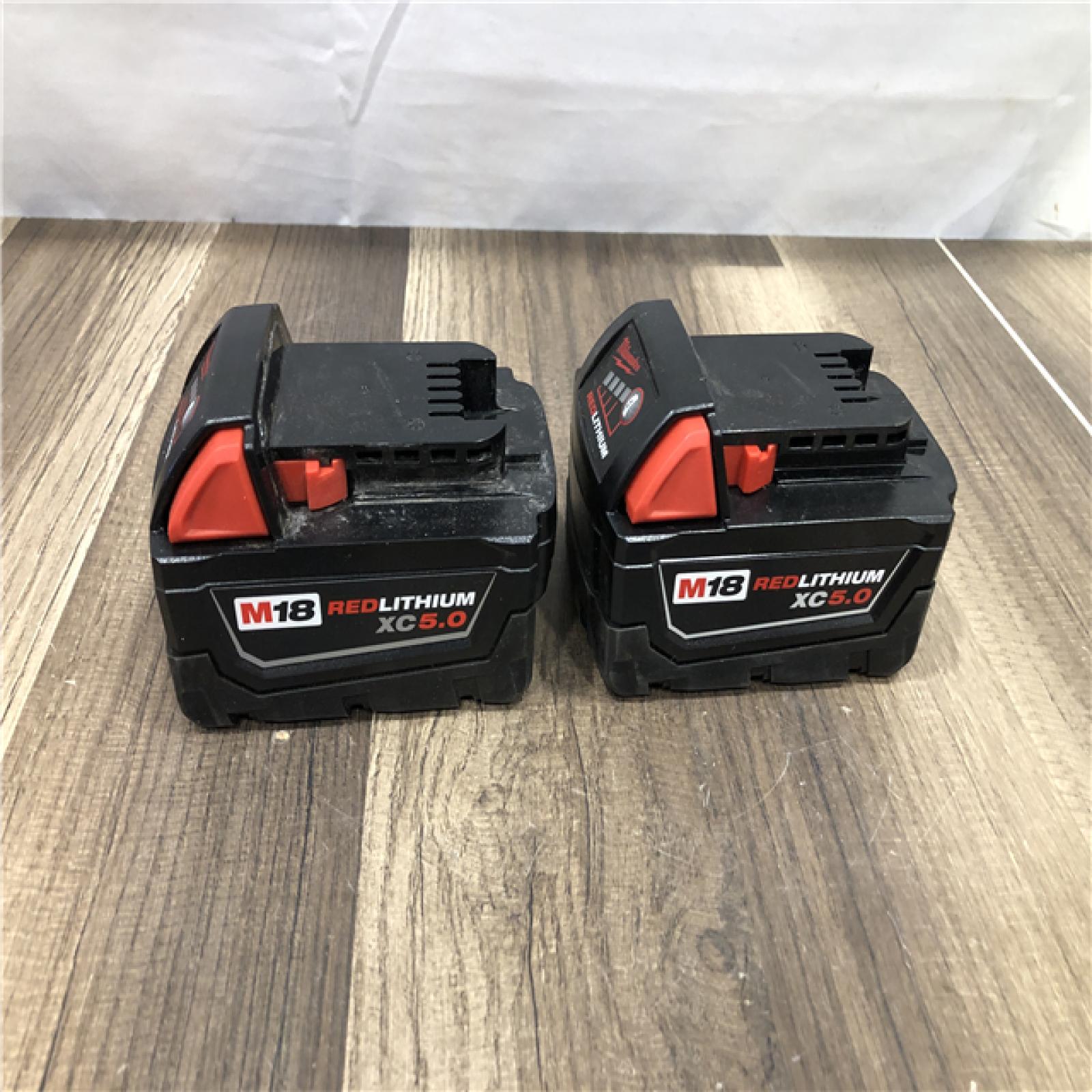 AS-IS Milwaukee M18 18-Volt Lithium-Ion XC Starter Kit