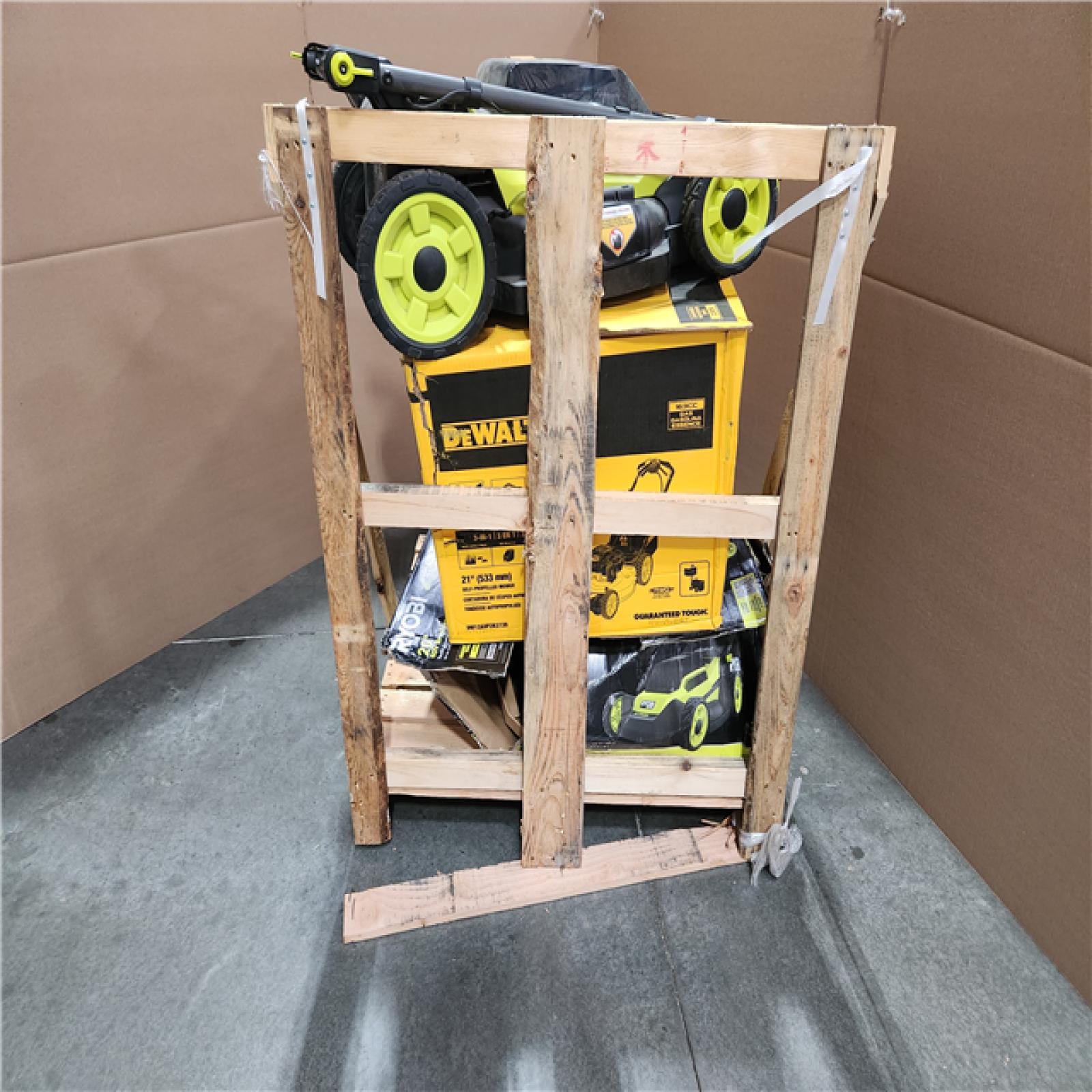 CALIFORNIA AS-IS OUTDOOR POWER EQUIPMENT