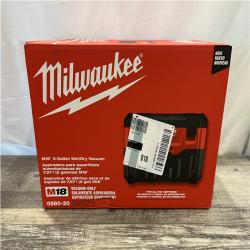 NEW - Milwaukee 18-Volt 2 Gal. Lithium-Ion Cordless Wet/Dry Vacuum (Vacuum-Only)