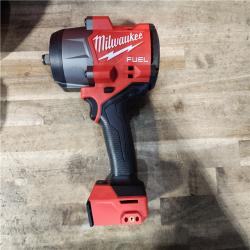 HOUSTON LOCATION - AS-IS (APPEARS LIKE NEW) Milwaukee FUEL 18V Lithium-Ion Brushless Cordless 1/2 in. Impact Wrench w/Friction Ring Kit