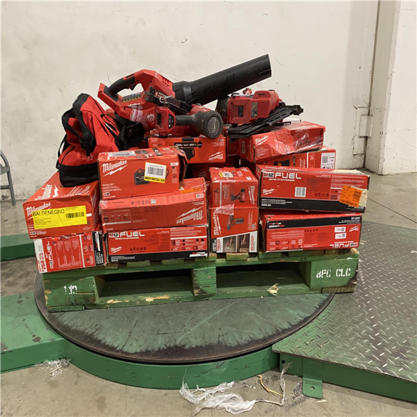 Dallas Location - As-Is MILWAUKEE Tool Pallet