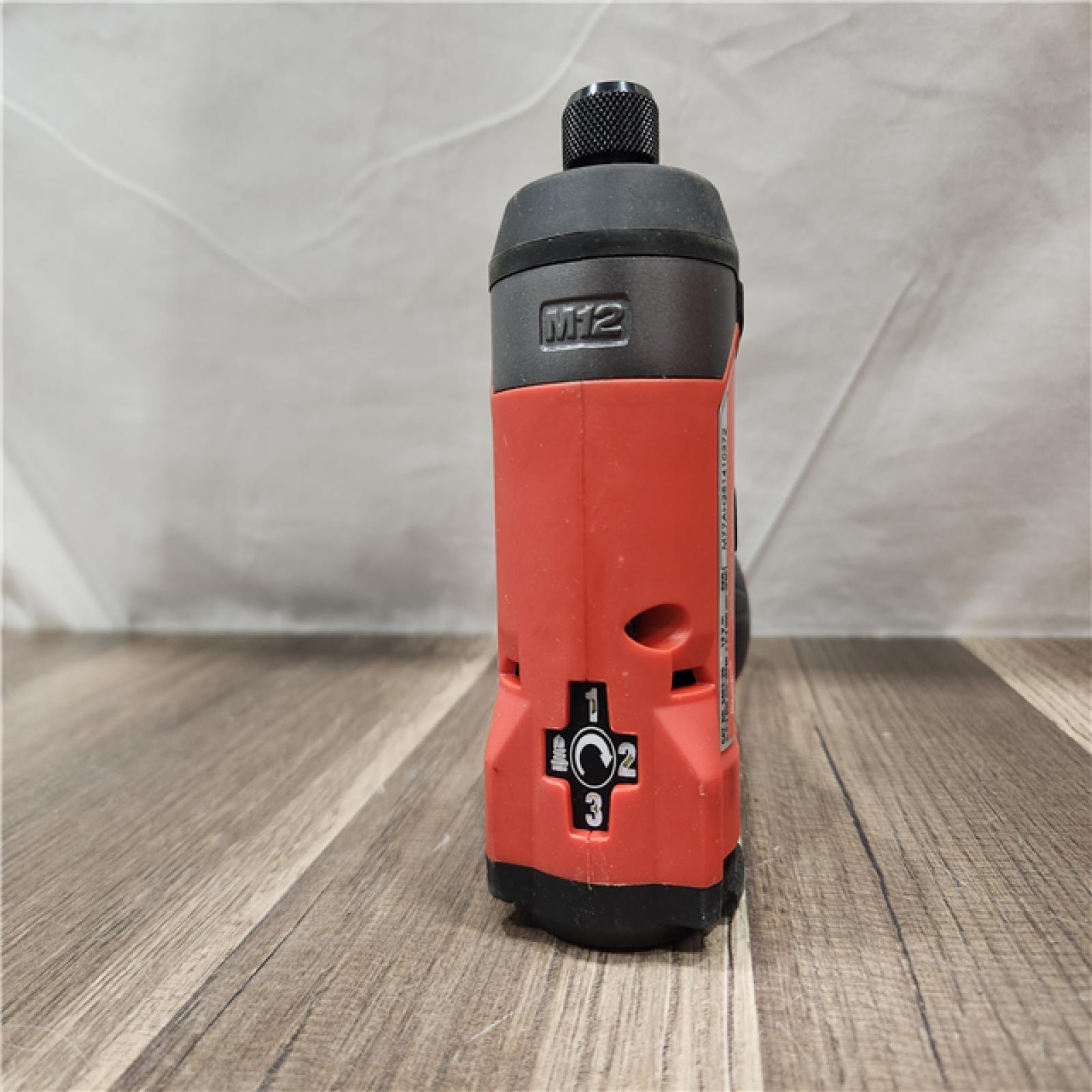 AS-IS- Milwaukee M12 FUEL 12 V 1/4 in. Cordless Brushless Impact Driver (TOOL ONLY)
