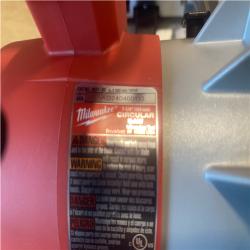 AS-IS Milwaukee 18V Lithium-Ion Brushless Cordless 7-1/4 in. Circular Saw (Tool-Only)