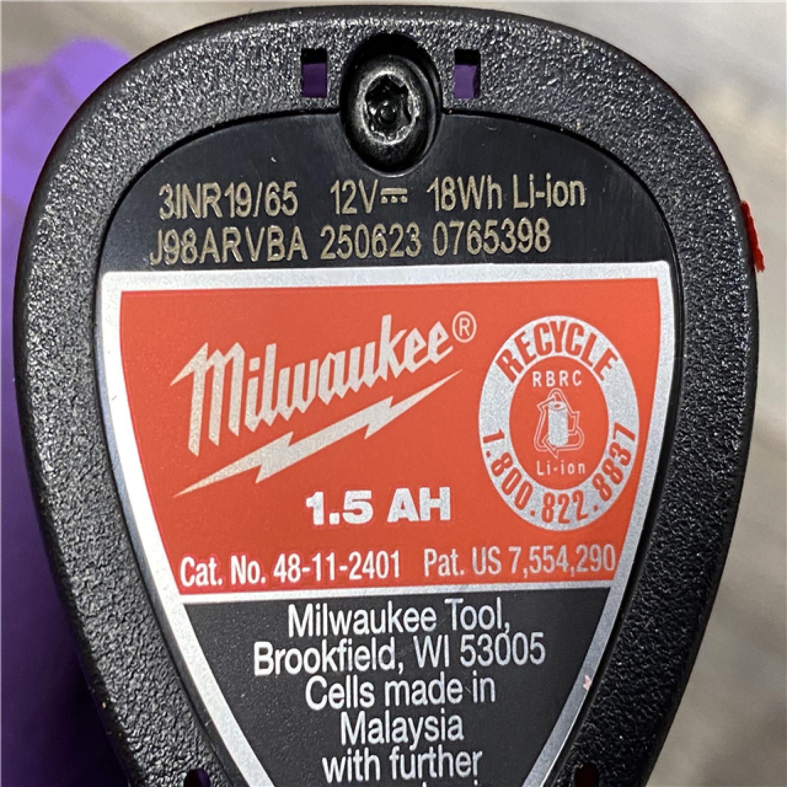 AS-IS Milwaukee 12V Lithium-Ion Cordless PEX Expansion Tool Kit