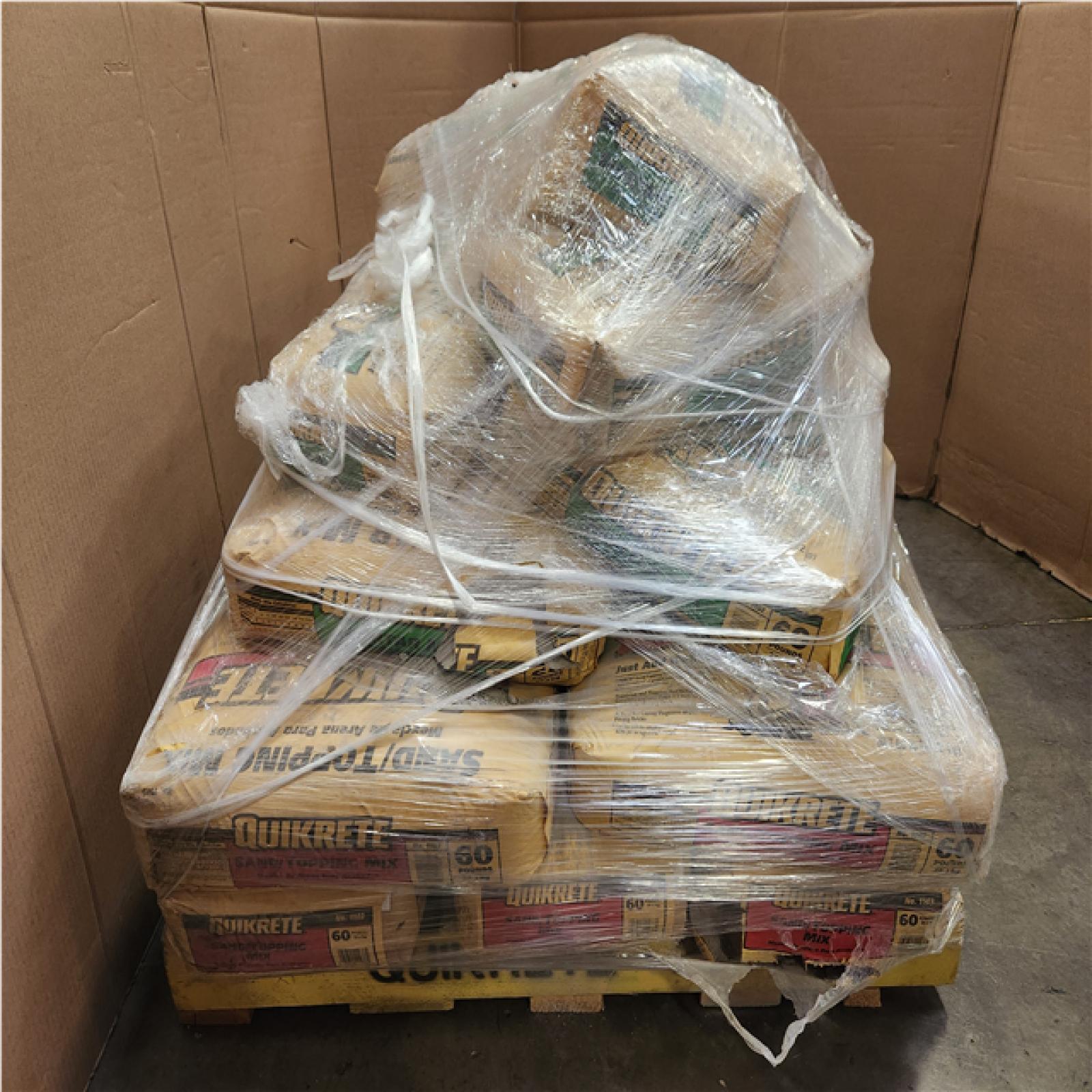 Phoenix NEW Quikrete 60 lb. Concrete Mix Bags Pallet of 29