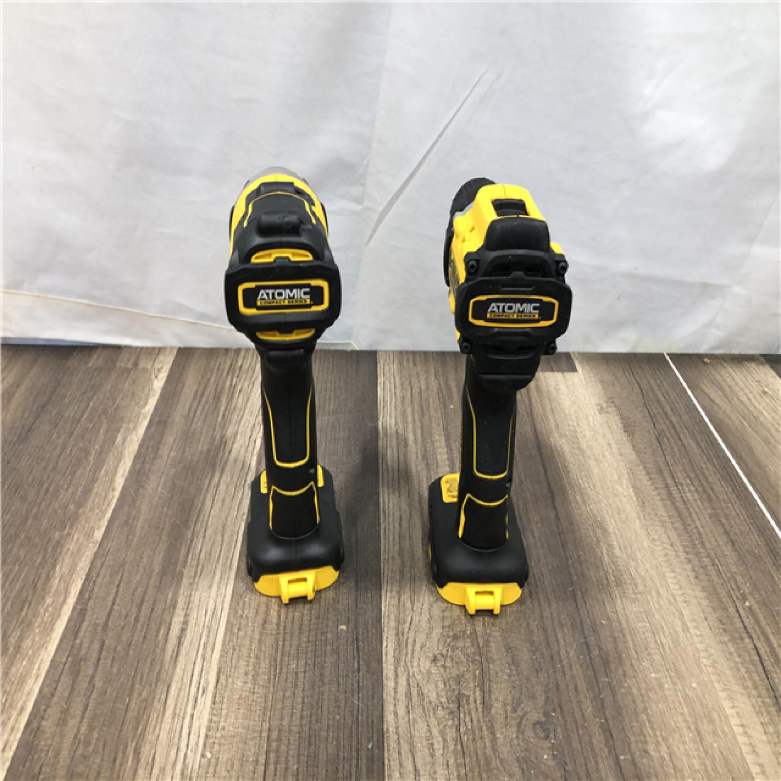 AS-IS DEWALT ATOMIC 20-Volt MAX Lithium-Ion Cordless Combo Kit