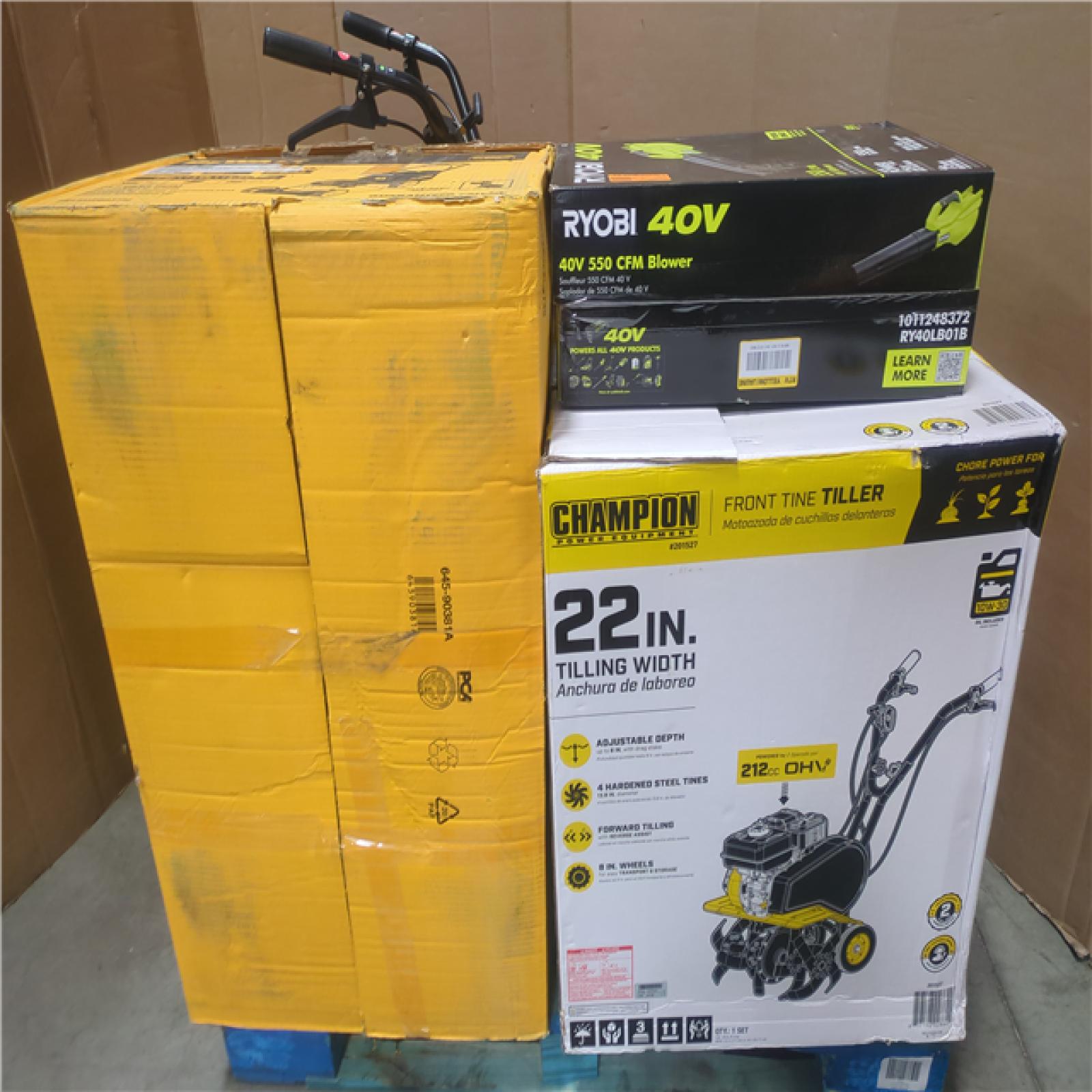 CALIFORNIA AS-IS OUTDOOR POWER EQUIPMENT