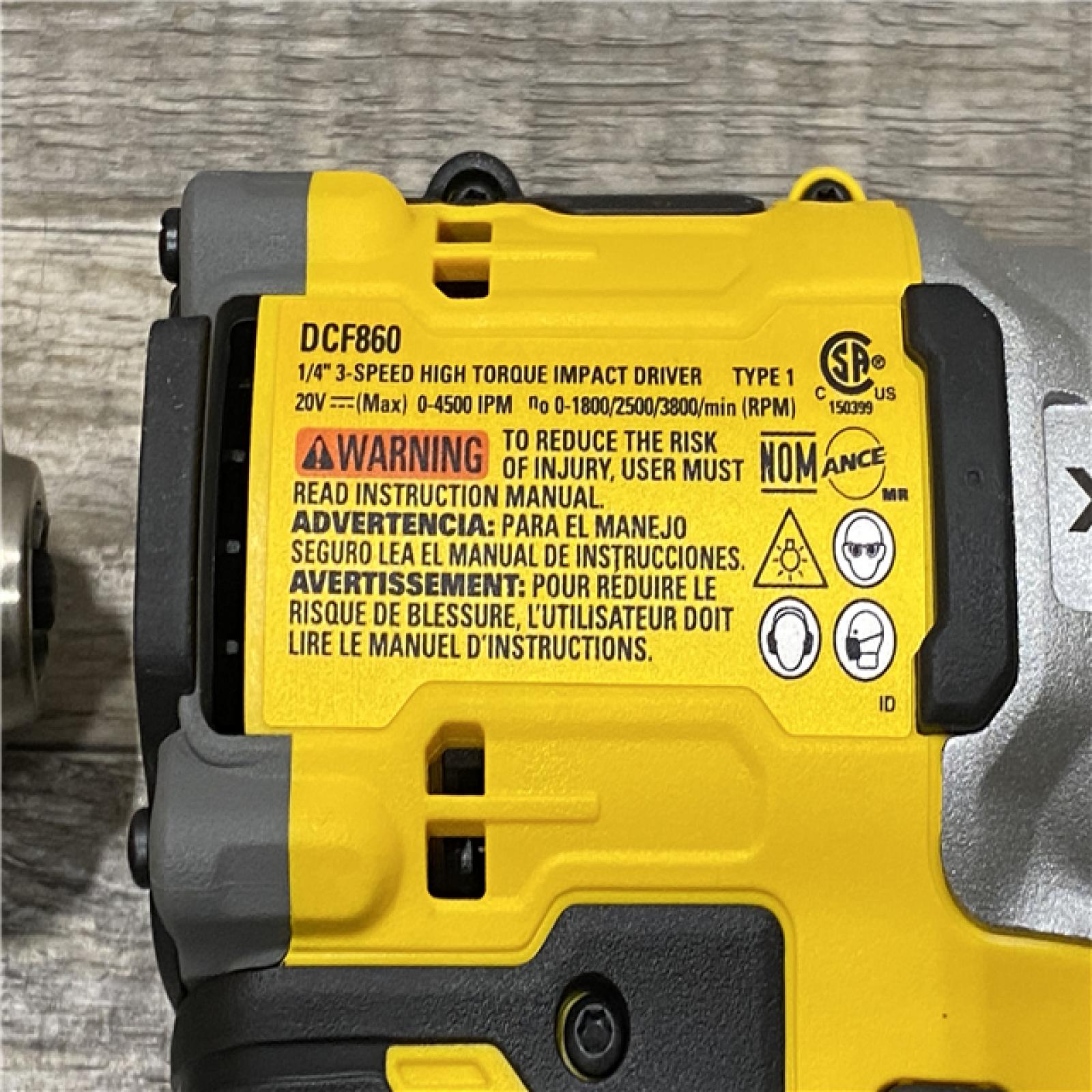 AS-IS DEWALT 20V Lithium-Ion Cordless 2-Tool Combo Kit