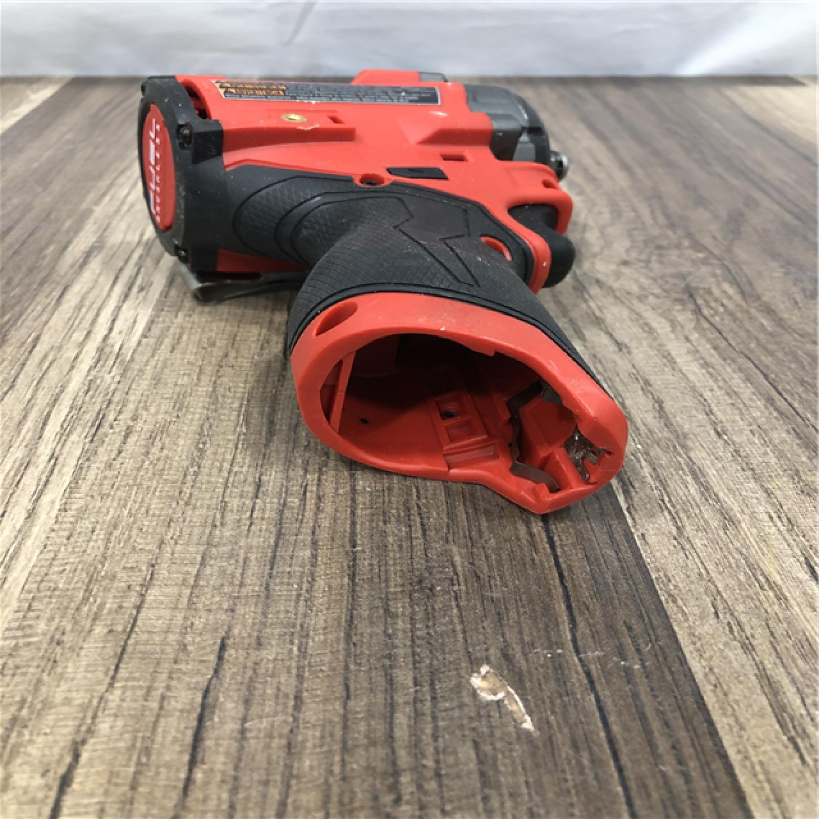 AS-IS Milwaukee FUEL 12V Lithium-Ion Brushless Cordless Stubby 1/2 in. Impact Wrench (Tool-Only)