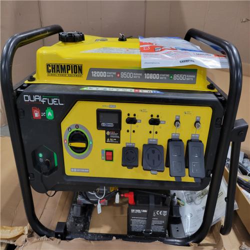 CALIFORNIA AS-IS CHAMPION 12000 PORTABLE GENERATOR