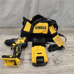 AS-IS DeWalt ATOMIC 20V Cordless 1/2 in. Hammer Drill Kit