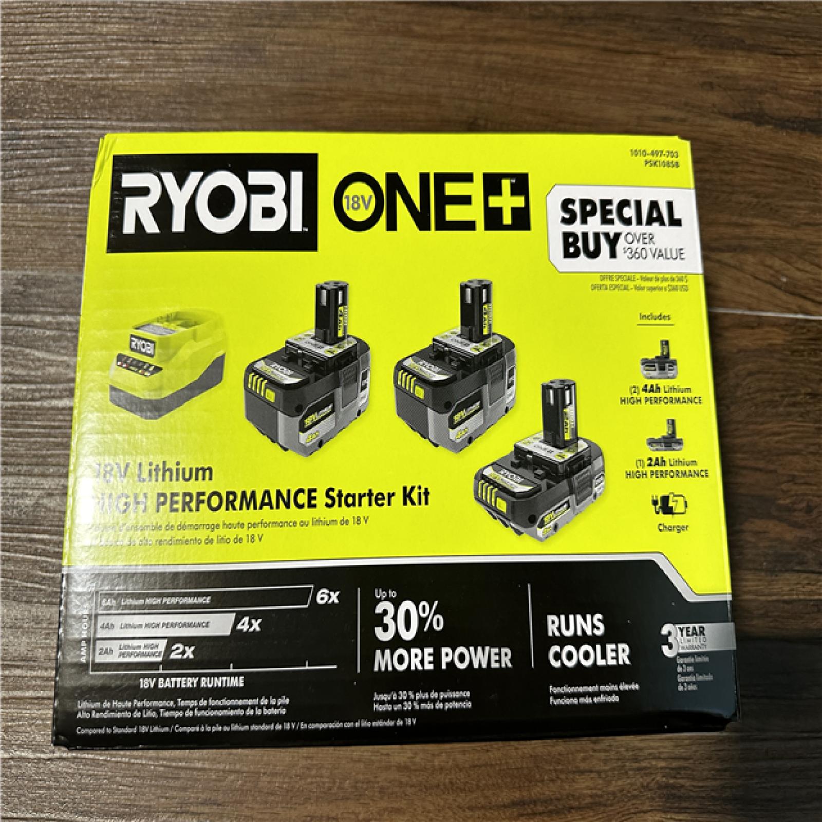 Ryobi 2ah starter kit outlet