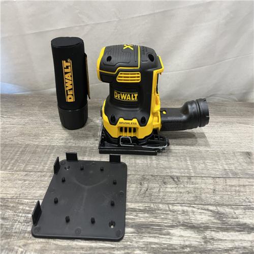 AS-IS DEWALT 20V MAX XR Cordless Brushless 1/4 Sheet Variable Speed Sander (Tool Only)