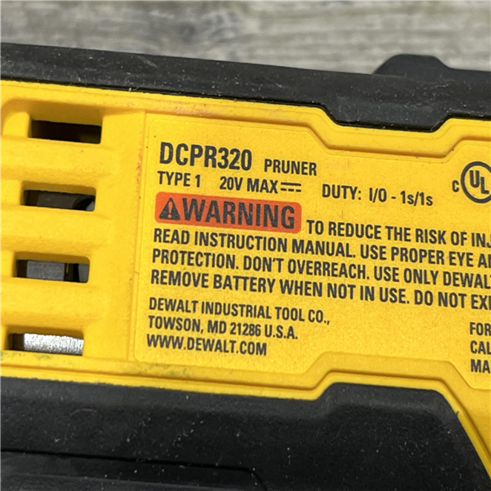 AS-IS DEWALT 20V MAX Cordless Pruner Kit