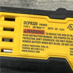 AS-IS DEWALT 20V MAX Cordless Pruner Kit