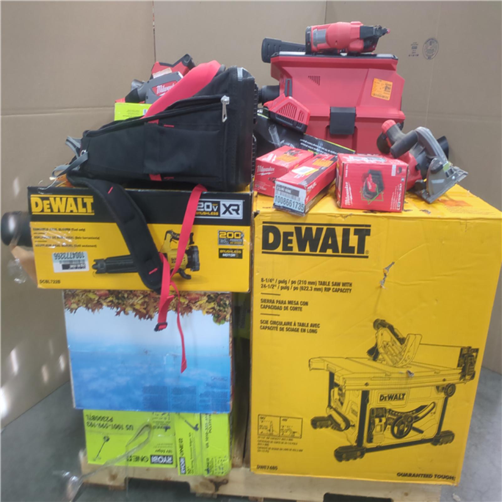 CALIFORNIA AS-IS TOOL PALLET