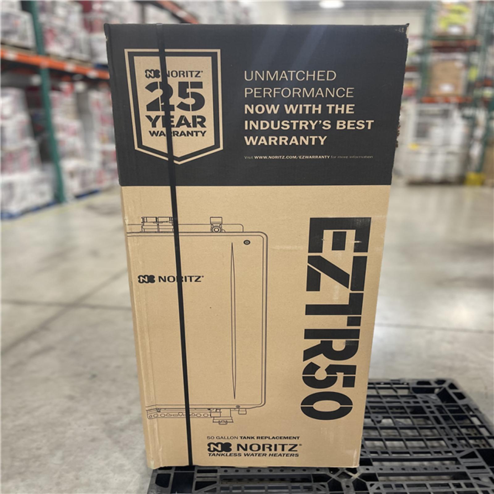 DALLAS LOCATION- NORITZ 50 GAL 9.8GPM TANKLESS WATER HEATER